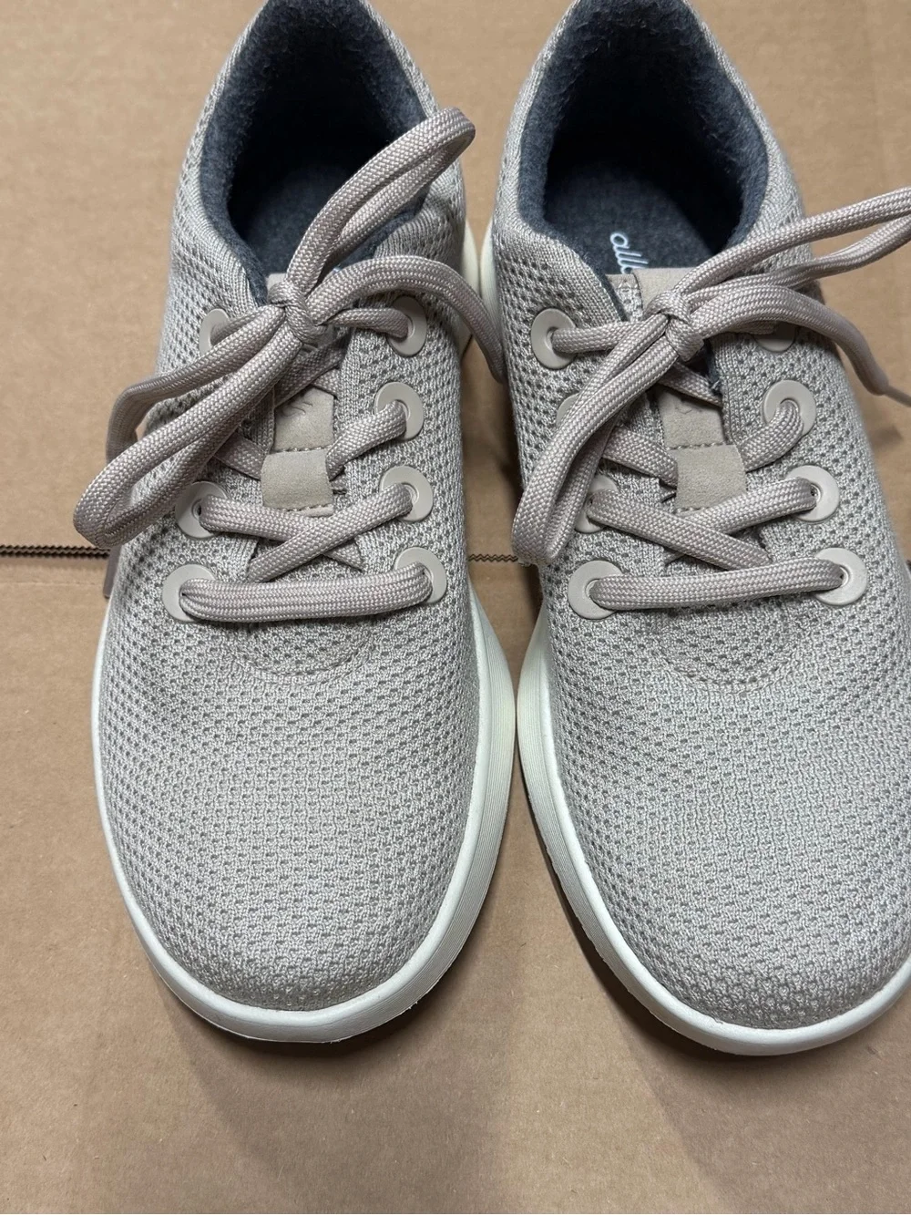 Allbirds Women’s Tree Runner Nz Sneaker Rugged Beige Size 9 - Picture 4 of 7